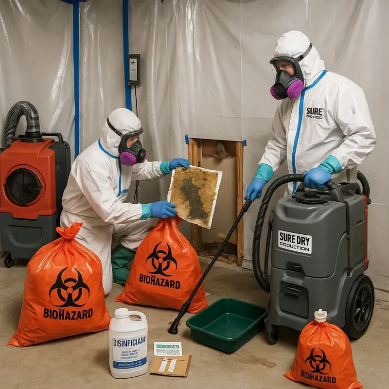 Contaminated Water Handling Protocols process in Northport, ME